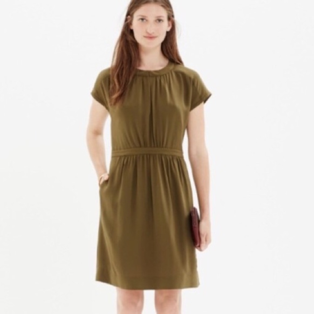 New without tags silk Madewell dress